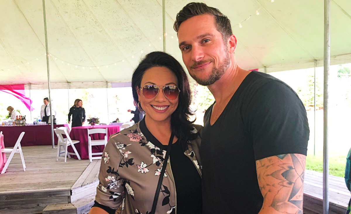 Michelle Fonseca and Eamon Kelly