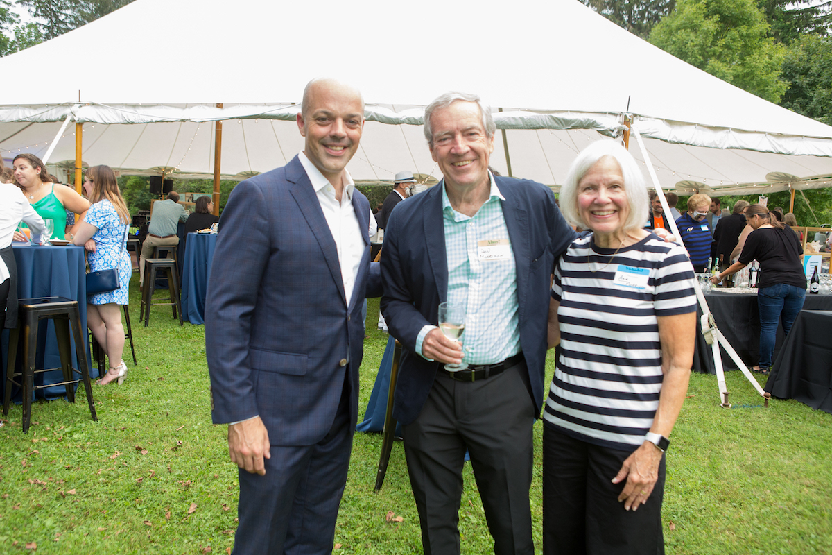 Massachusetts State Senator Adam Hinds with Don Morrison, journalist and former editor of Asian edition of Time magazine, and Ann Morrison, a former editor at Fortune, Asiaweek and Time magazines Massachusetts State Senator Adam Hinds with Don Morrison, journalist and former editor of Asian edition of Time magazine, and Ann Morrison, a former editor at Fortune, Asiaweek and Time magazines