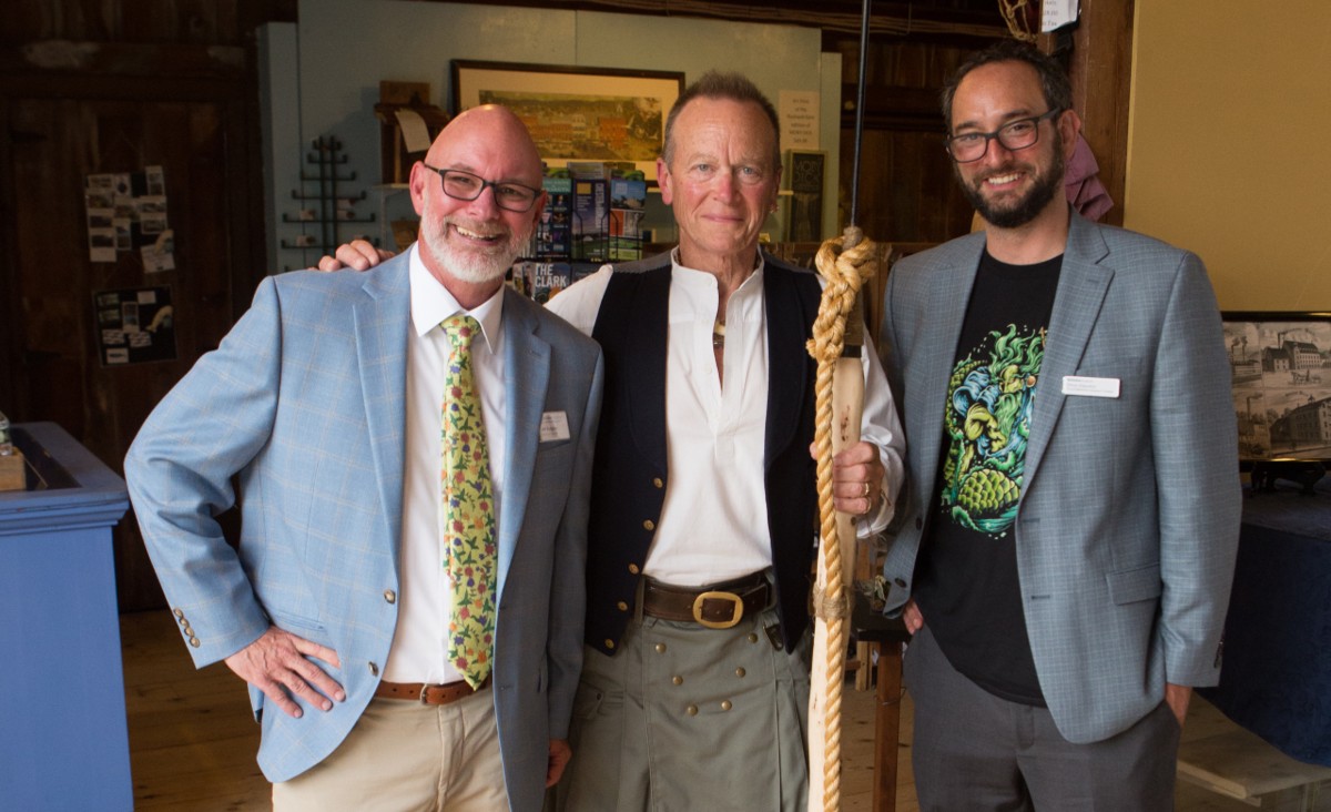 Berkshire Museum Executive Director Jeff Rodgers, Robin McGraw, and Berkshire Museum Trustee President Ethan Klepetar Berkshire Museum Executive Director Jeff Rodgers, Robin McGraw, and Berkshire Museum Trustee President Ethan Klepetar