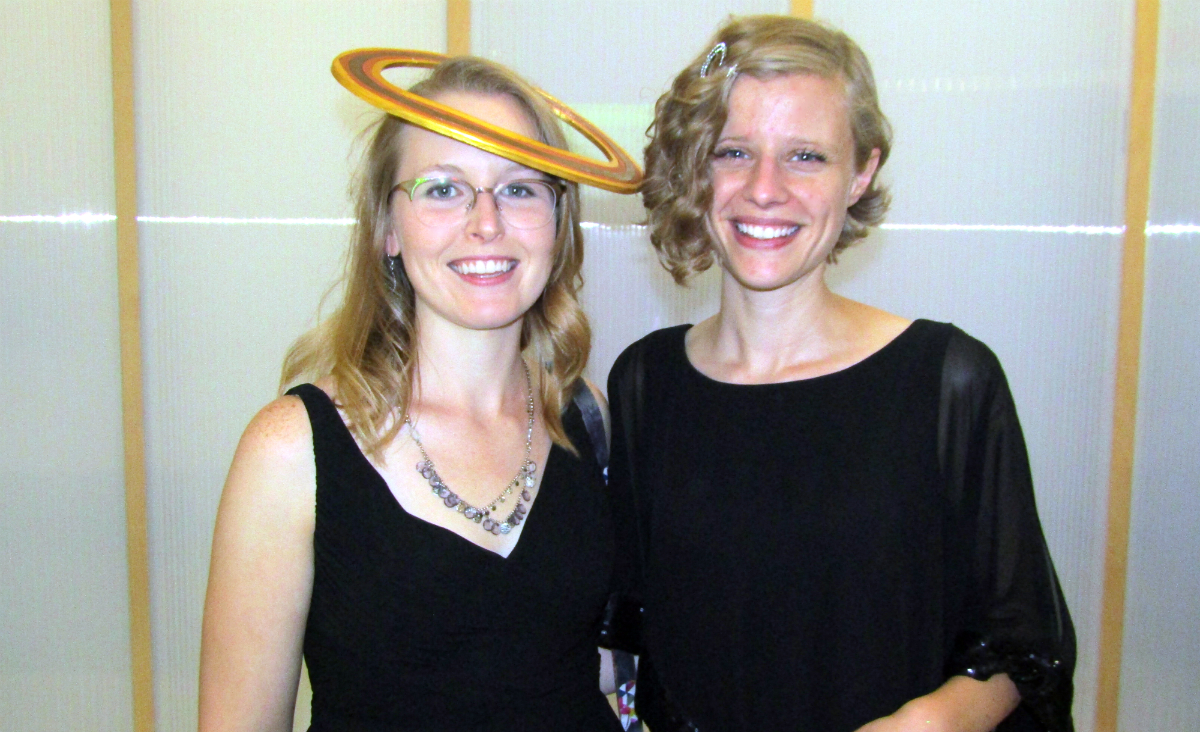 Kimberly Donoughe, the Museum's Marketing&nbsp;and Brand Manager, and Lo Sottile, its Director of Development.