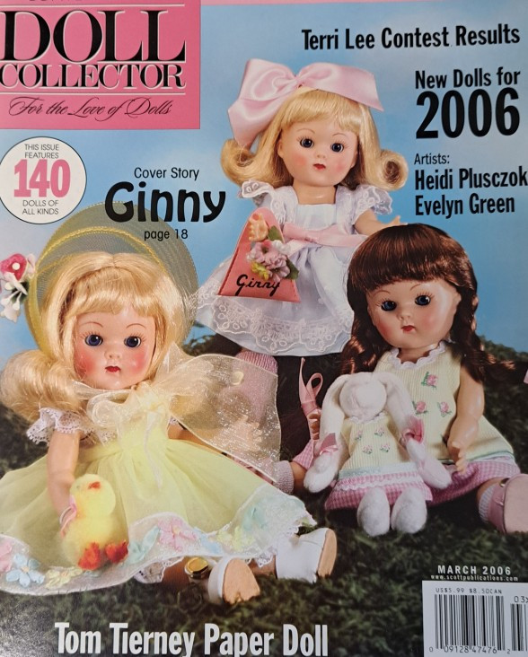 Ginny doll cover story, featuring Oswarek's designs Ginny doll cover story, featuring Oswarek's designs