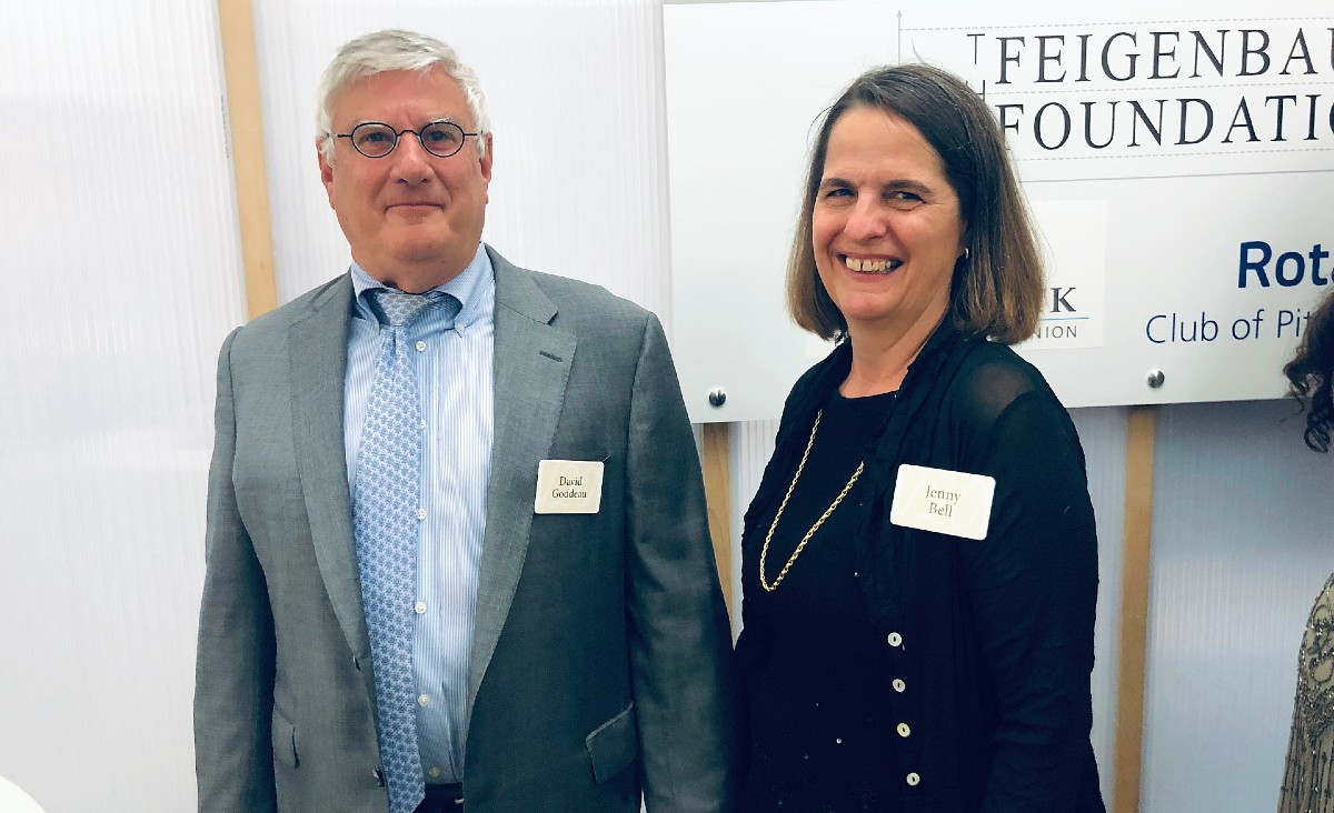 David Goddeau and Jenny Bell