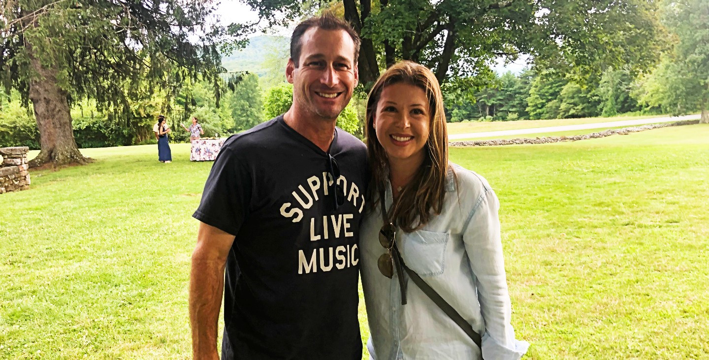 Jason and Ella Goldberg of Miami, who spend as much time as they can in the Berkshires