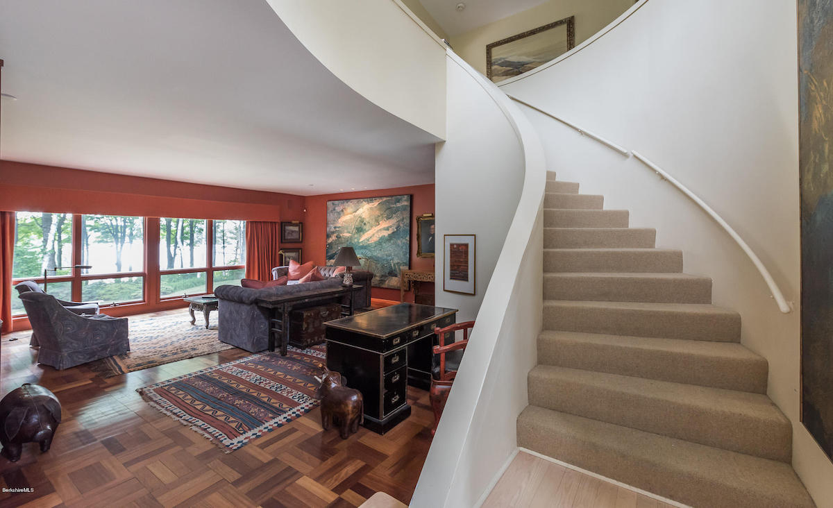 Staircase to second floor