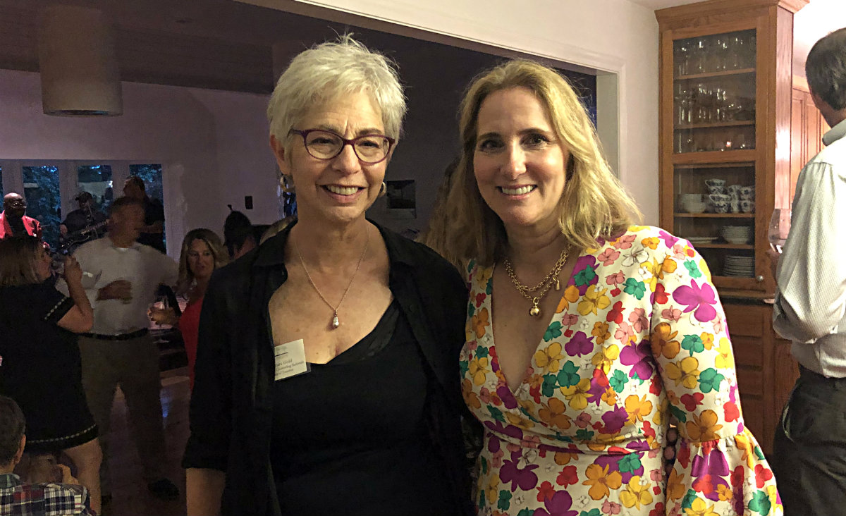 Party steering committee members Barbara Gold and Pam Bowman, both Greenwoods trustees. Party steering committee members Barbara Gold and Pam Bowman, both Greenwoods trustees.