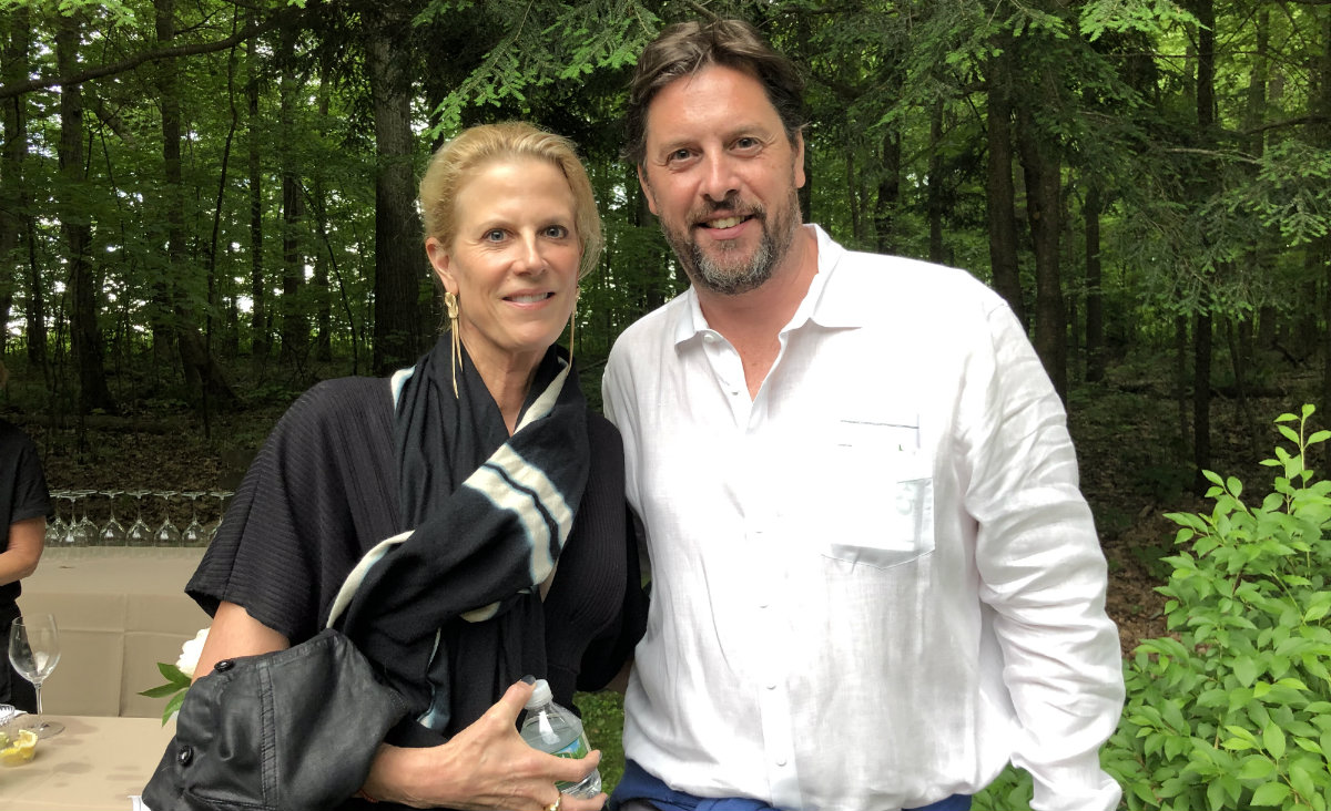 Design author and stylist Susanna Salk and Pels Matthews of The Matthews Group Design author and stylist Susanna Salk and Pels Matthews of The Matthews Group