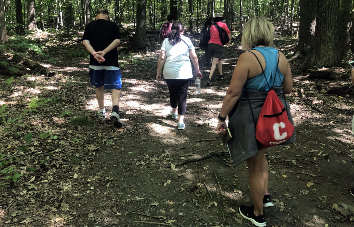 Entering Kennedy Park