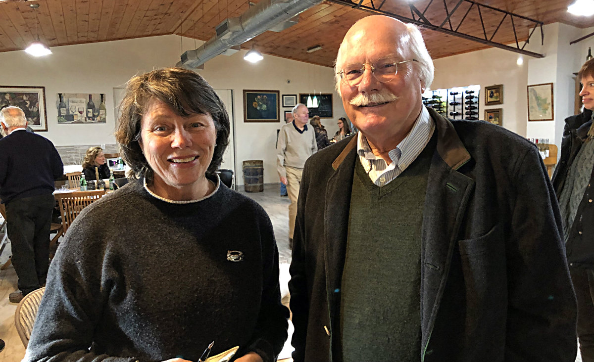 Executive director Brenda Adams and board vice president Chris Kersten