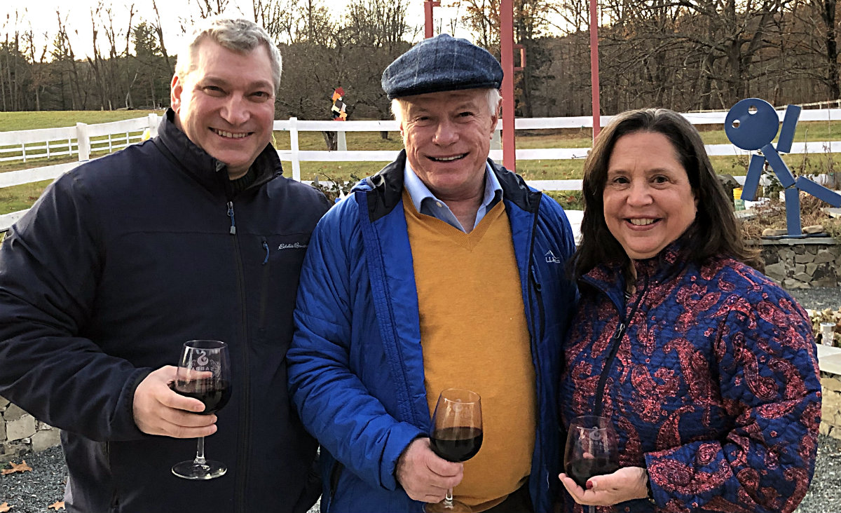 Frederic Rudman, Joe Lalka and Terry Ribadeneyra