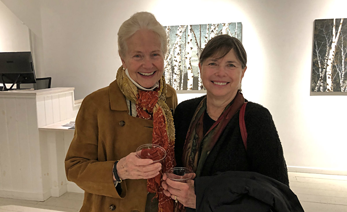 RI founding editor Marilyn Bethany and author Barbara Weisberg