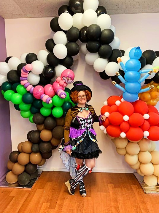 Dexheimer's 40th birthday balloon creation