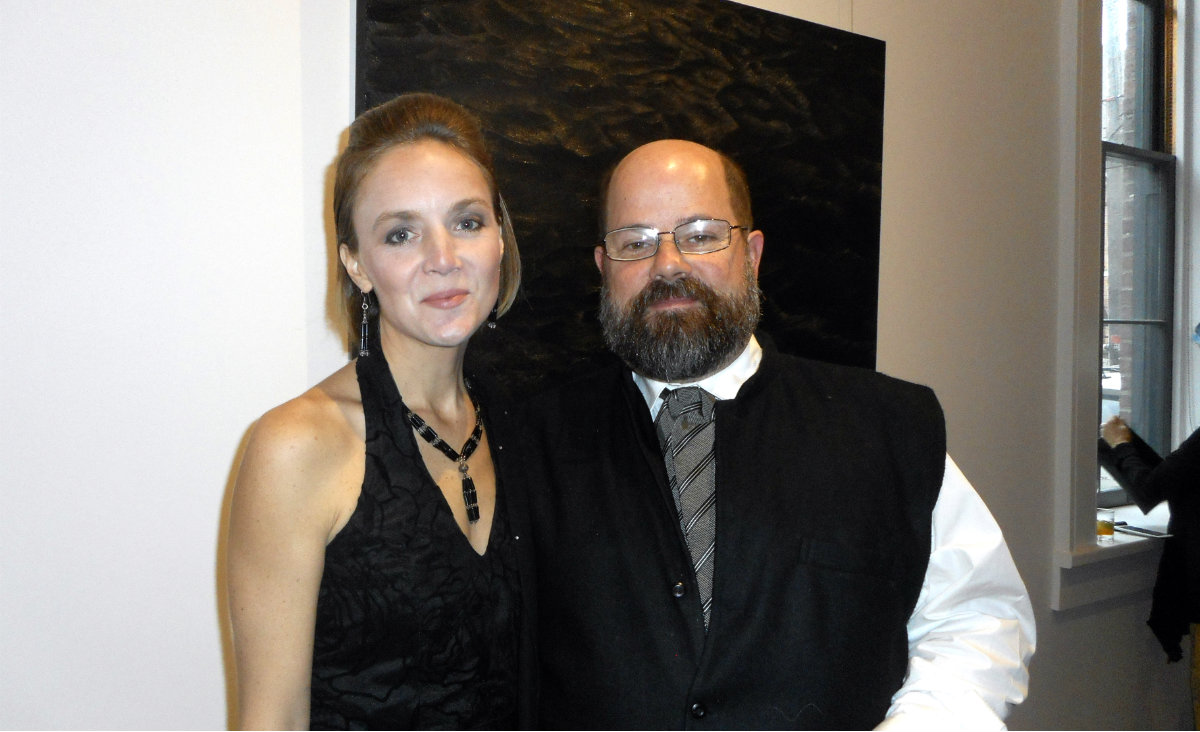 Laura Miller Chapin of Historic Hudson Homes and Herman Melville descendant Sam Chapin of PlugIn Stations Online