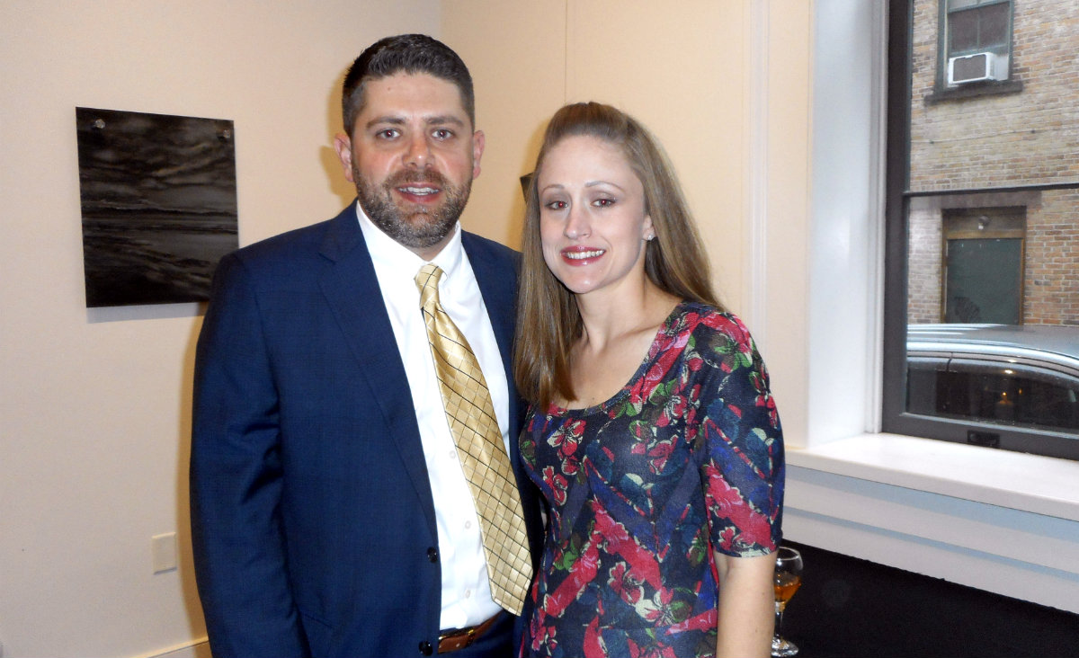 Derick LaTorre of MetzWood Insurance, and Heather LaTorre
