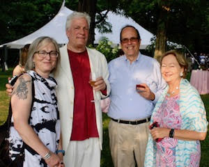 Bard Music Festival Associate Director&nbsp;Raissa St. Pierrel,&nbsp;Huck Hill,&nbsp;Carlos Gonzalez&nbsp;andKathy Stewart.
