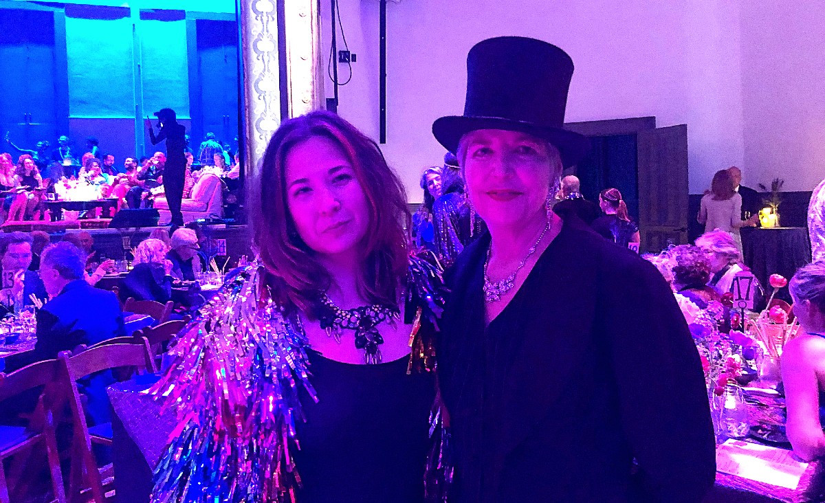 Lizz Hill and Tambra Dillon, Hudson Hall's executive director