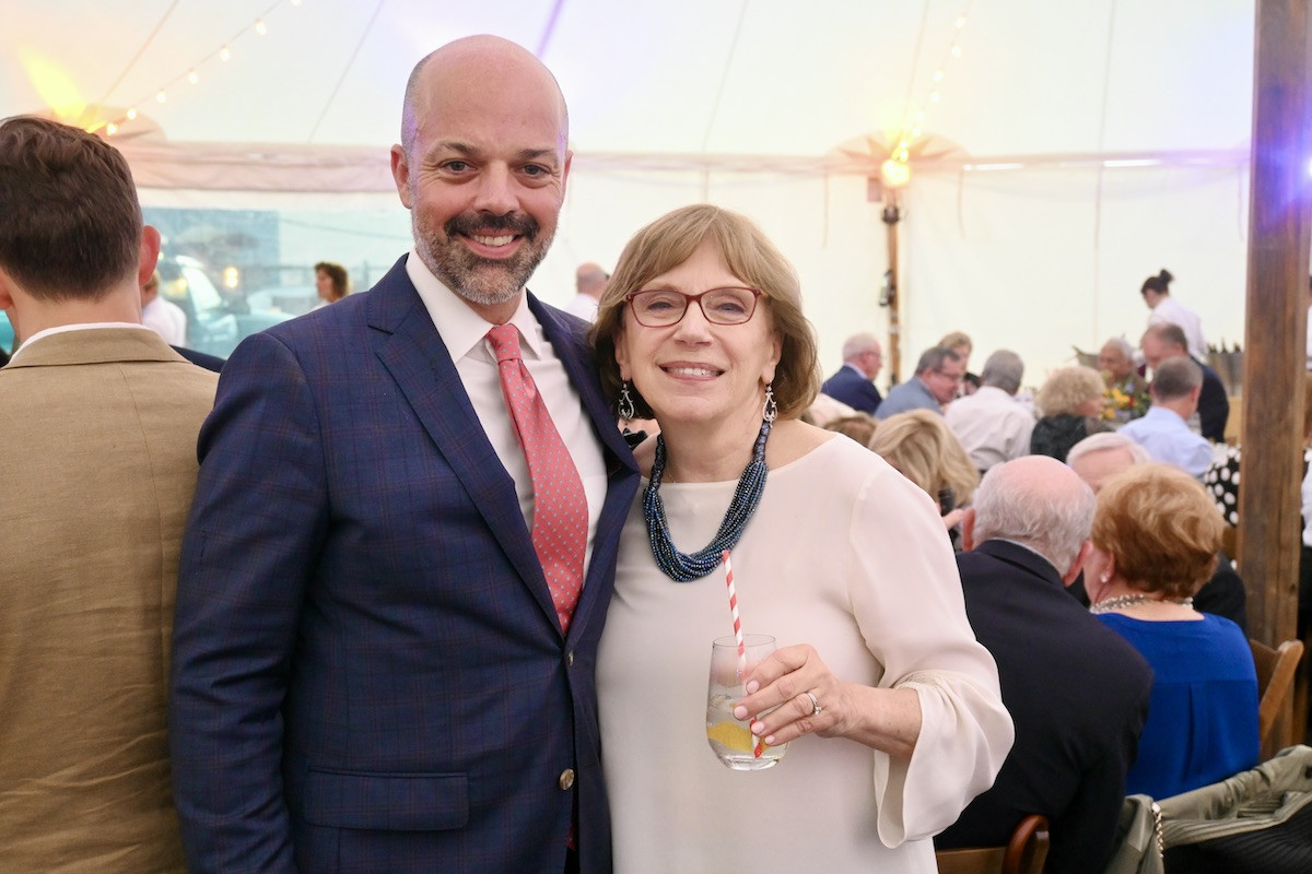 Massachusetts State Senator Adam Hinds and Julian Boyd