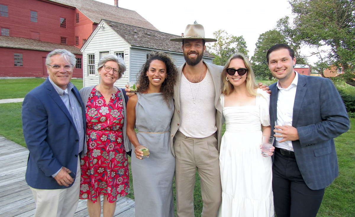 Jeff Dalzell, Ginny Soybel, Gwen Benjamin, Phil Sullivan, Alix Parnia and Max Parnia Jeff Dalzell, Ginny Soybel, Gwen Benjamin, Phil Sullivan, Alix Parnia and Max Parnia