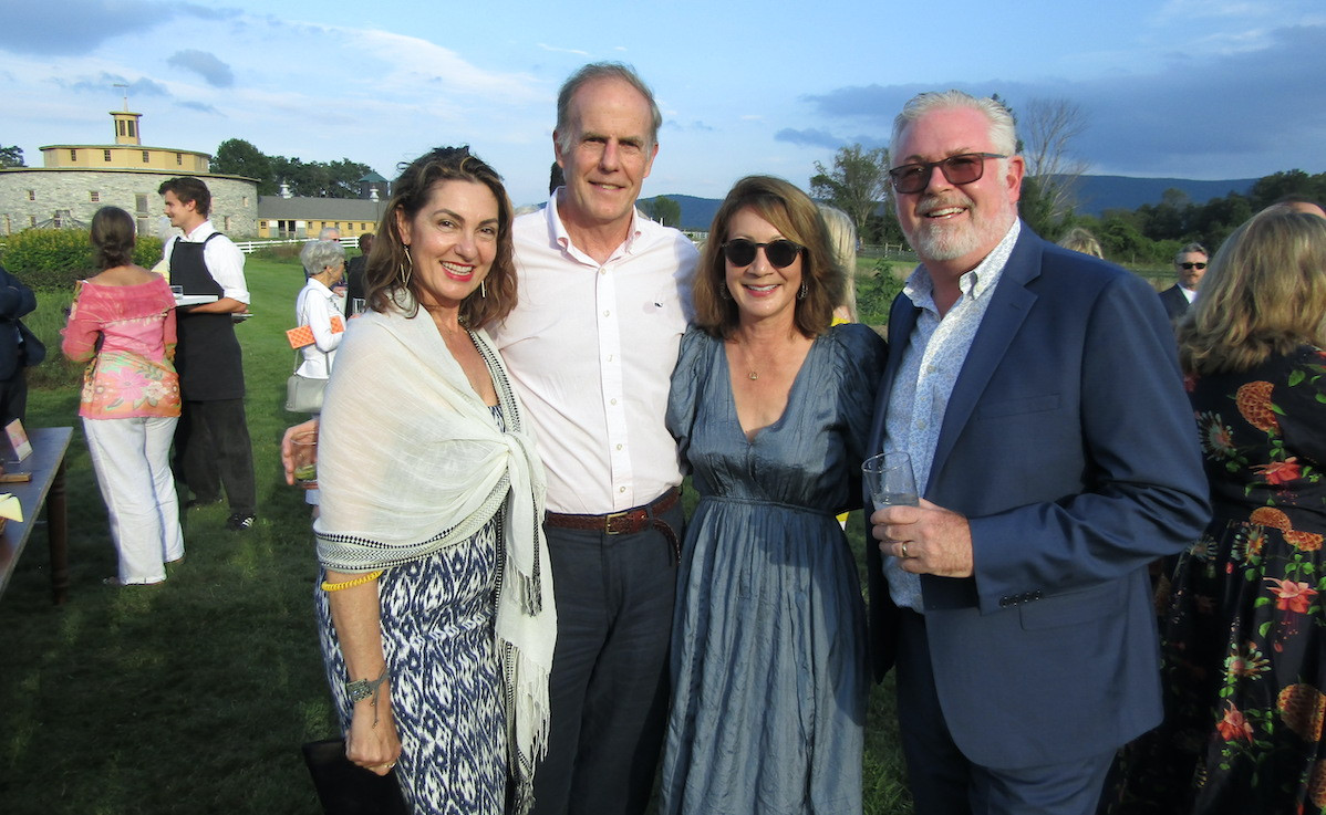 Aria Gannon, HSV Director of Development John Skavlem, and Diane and Peter MacGillivray of Provisions Williamstown Aria Gannon, HSV Director of Development John Skavlem, and Diane and Peter MacGillivray of Provisions Williamstown