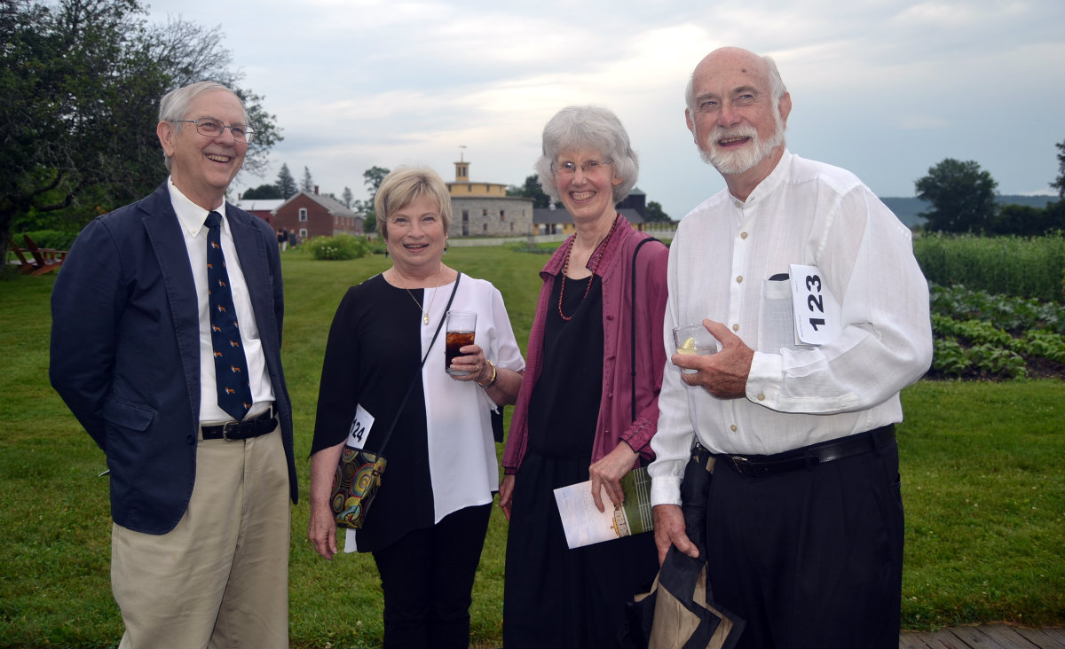 John Keenum, Ina Barron, Katherine Keenum and Ron&nbsp;Barron, former BSO principal trombonist.