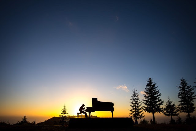 Hunter Noack, IN A LANDSCAPE: Classical Music in the Wild&trade;. Photo: Sara Duncan