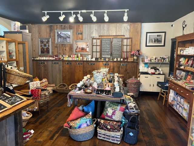 The Chestnut Woodworking &amp; Antique Flooring showroom also stocks earth-friendly metaphysical products curated by Chestnut&rsquo;s sister store, Tarot in Thyme.