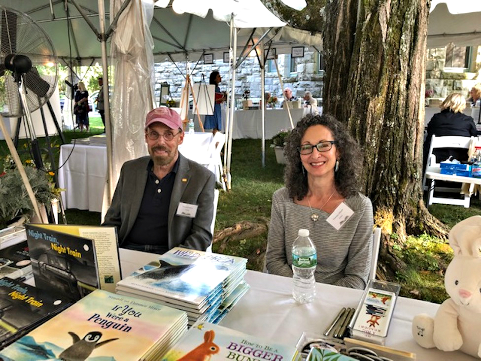 Authors and illustrators&nbsp;Wendell and Florence Minor. All photos by&nbsp;Gretchen Hachmeister.&nbsp;