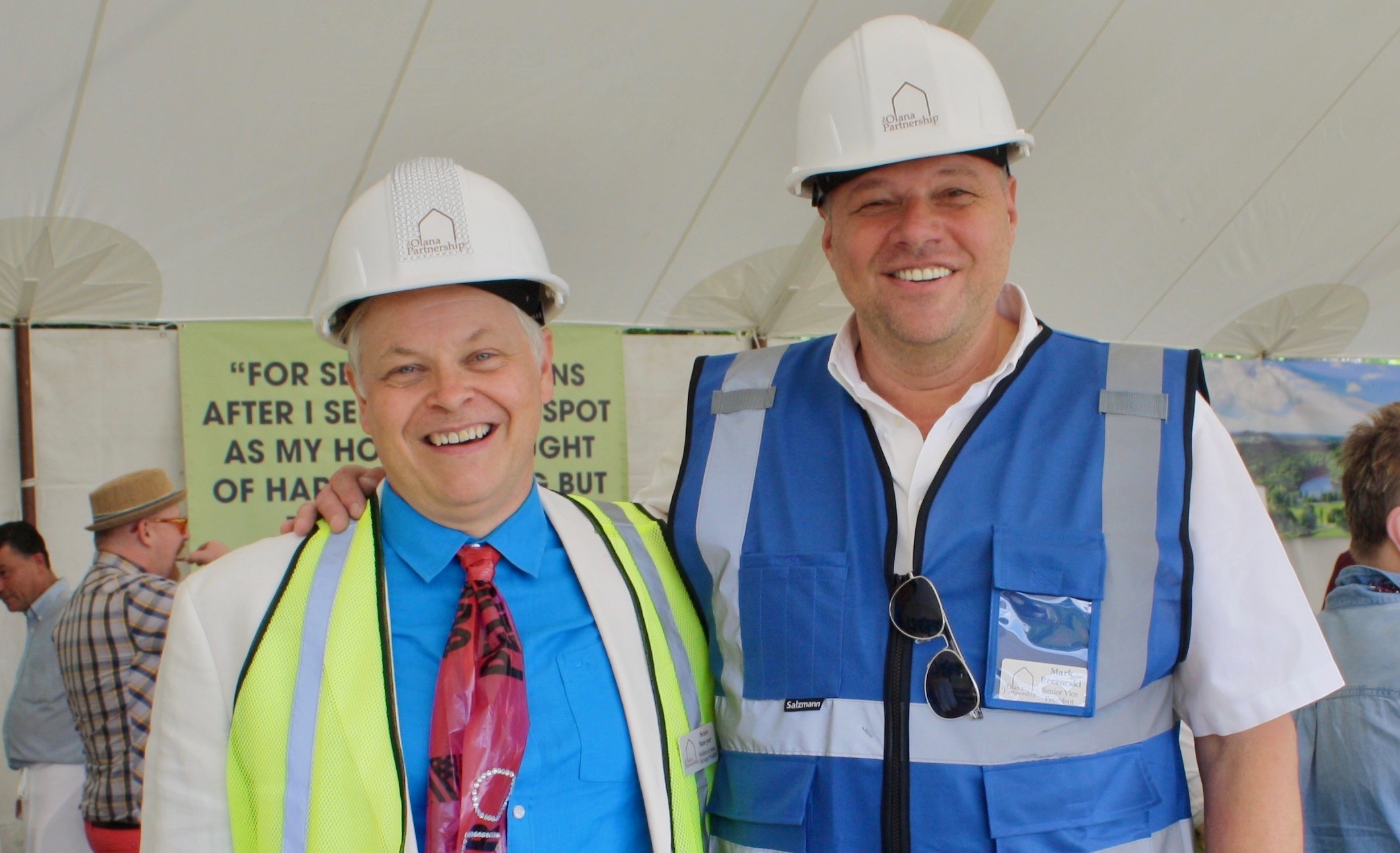 Olana President&nbsp;Sean E. Sawyer&nbsp;and Senior Vice President and Landscape Curator&nbsp;Mark Prezorski, who have a lot to be proud of for the planning and executing so many major initiatives at Olana in recent years.