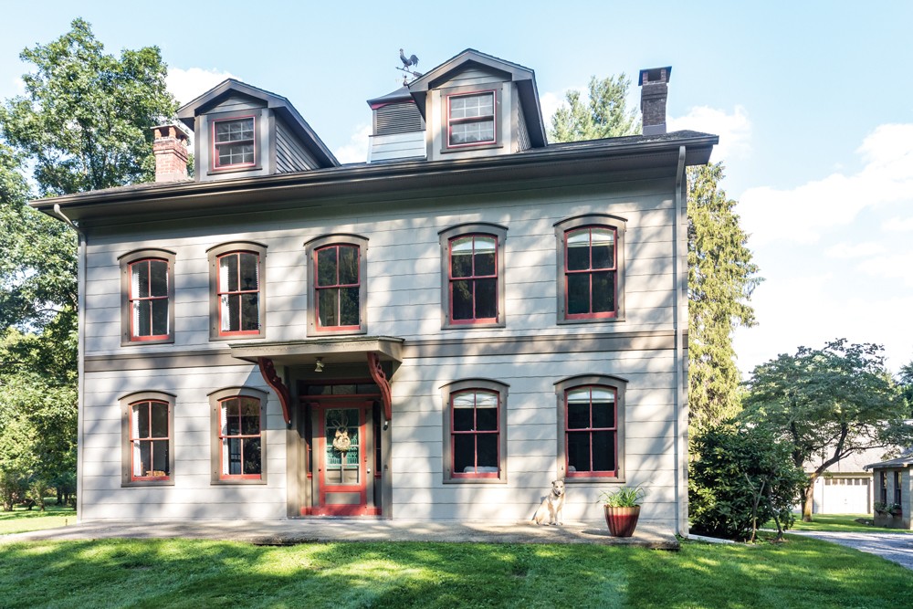 Tyreik Jackson’s 1772 Center Hall Colonial was once the center of a 160-acre dairy farm. The three-acre property features multiple outbuildings, once used for milking cows and stabling horses, which have been converted into a carpentry shop and storage. All photos: Winona Barton-Ballentine Tyreik Jackson’s 1772 Center Hall Colonial was once the center of a 160-acre dairy farm. The three-acre property features multiple outbuildings, once used for milking cows and stabling horses, which have been converted into a carpentry shop and storage. All photos: Winona Barton-Ballentine