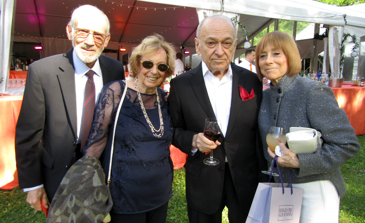 Harvey and Dorothy Lerner with Irving Wolbrom and Elaine Wolbrom, a Pillow trustee Harvey and Dorothy Lerner with Irving Wolbrom and Elaine Wolbrom, a Pillow trustee