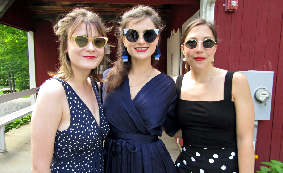 Elza Lambergs, Gracie Bilodeau and Camila Notaro Elza Lambergs, Gracie Bilodeau and Camila Notaro