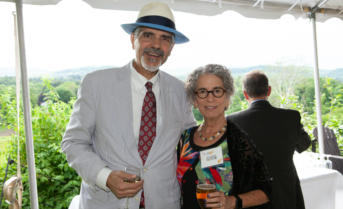 Judge William Rota and his wife Sheila Goldlust, a LitNet tutor