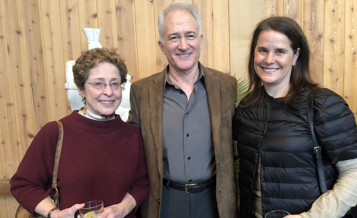 Edie Greenwood; Gregory Cary, a Kaatsbaan co-founder and now artistic director; and Christine Augustine, a board member. Edie Greenwood; Gregory Cary, a Kaatsbaan co-founder and now artistic director; and Christine Augustine, a board member.