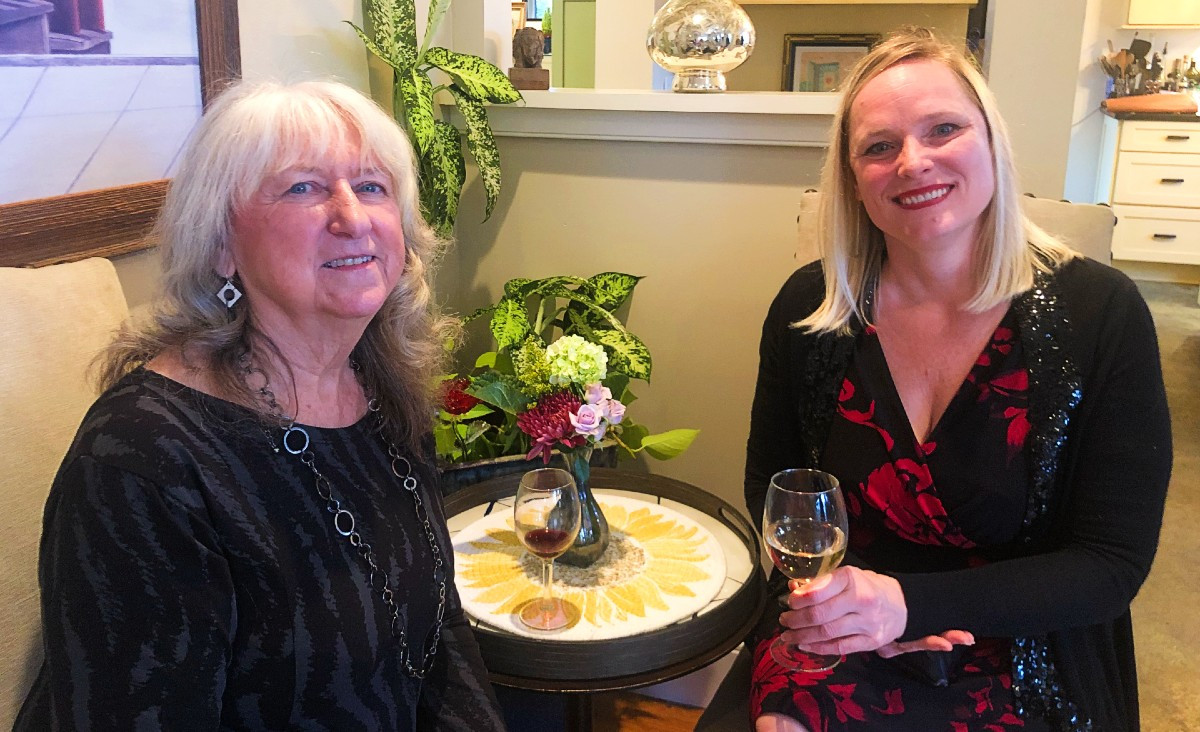 Alyce Kaplan and Shannon O'Rourke