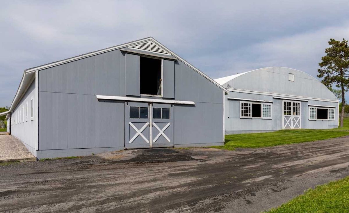 Barn exterior
