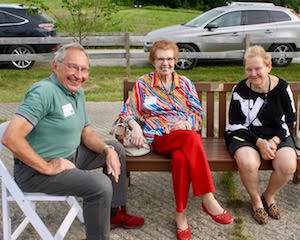 Karlis Kirsis, Barbara McCullough and Clara Londoner. Karlis Kirsis, Barbara McCullough and Clara Londoner.