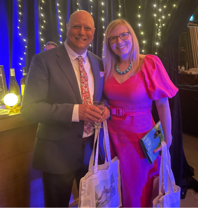 Frank La Frazia and Liz Zieminski