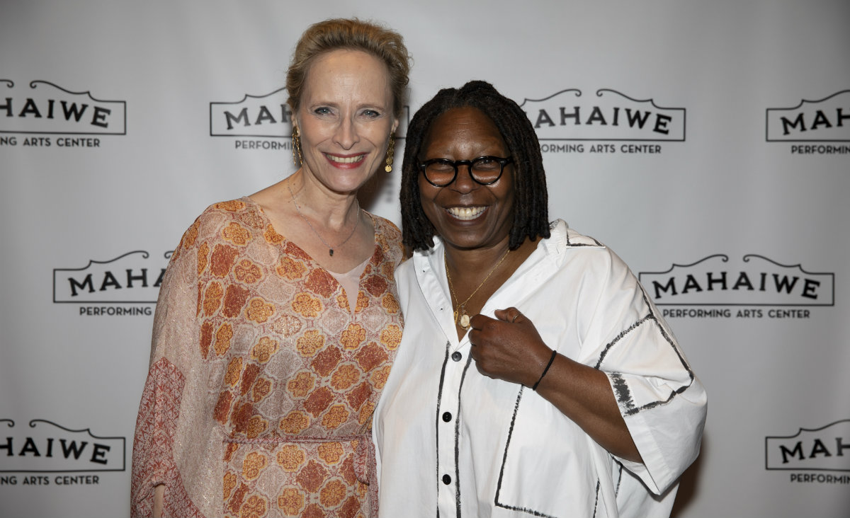 Actress Laila Robins and Whoopi Goldberg - Christina Lane