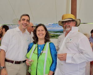 Joshua Laird,&nbsp;Olana Director of Education&nbsp;Amy Hufnagel&nbsp;and Olana landscape interpreter&nbsp;David Bruner.