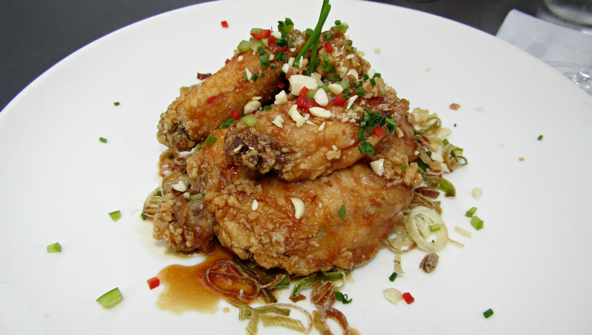 Sweet and sticky wings