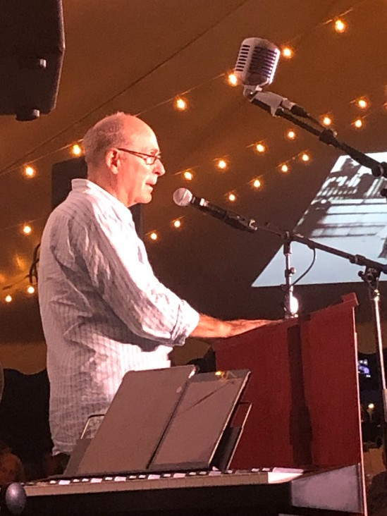 Honoree James Lapire addresses the guests. Honoree James Lapire addresses the guests.