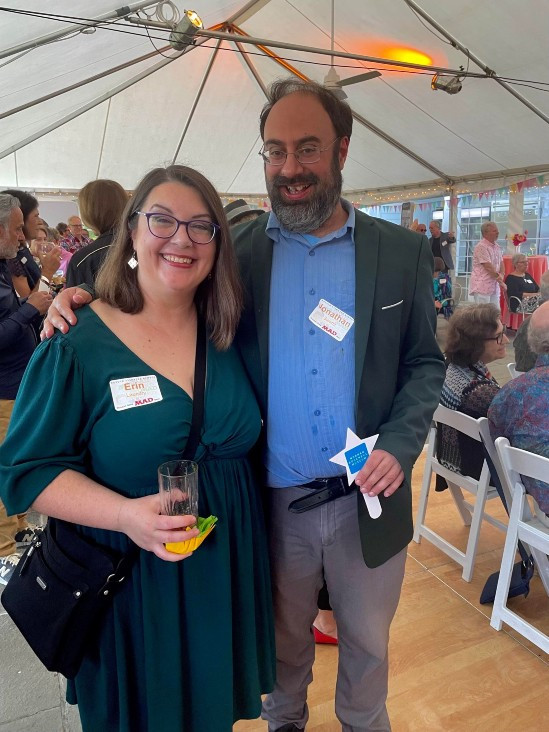 Erin Laundry and Jonathan Swartz