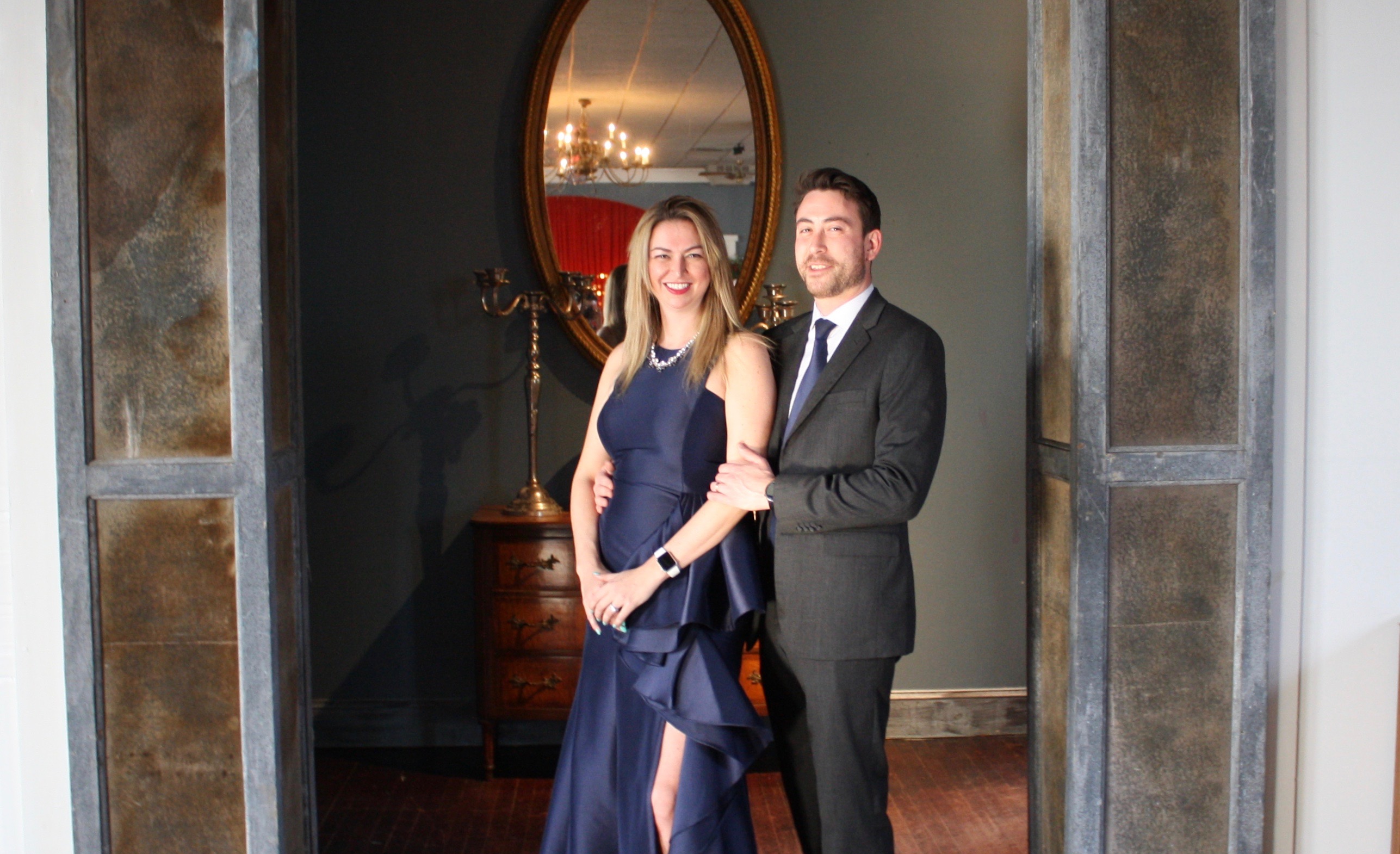 Hudson English teacher&nbsp;Laura Backlund and manager of Village Dodge​ ​​​​​​Matt Backlund.