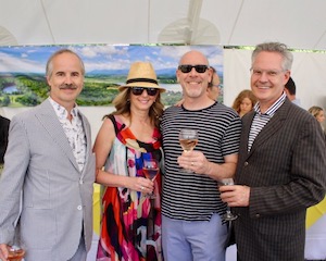 Designer&nbsp;Tim Legg,&nbsp;Geri Schachner,&nbsp;Michael Schachner&nbsp;and designer&nbsp;Doug Wingo.
