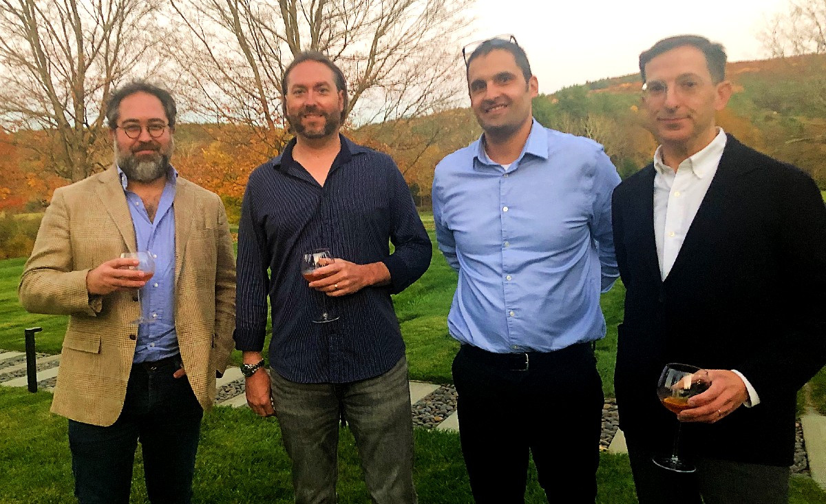 Matt Leonard, Luke Germain, Head of Studio Fabrication Mark Palumbo and Ben Paciello of Workshop/APD