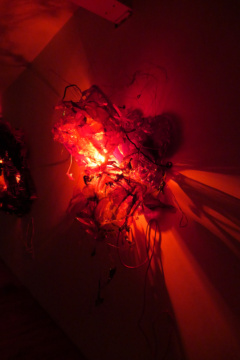 Judy Pfaff from the "Red Room"