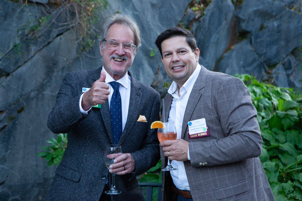 Eric Federer, LitNet Board Member and Camilo Manrique, LitNet Board Treasurer; and Executive Director of Bane Care Eric Federer, LitNet Board Member and Camilo Manrique, LitNet Board Treasurer; and Executive Director of Bane Care