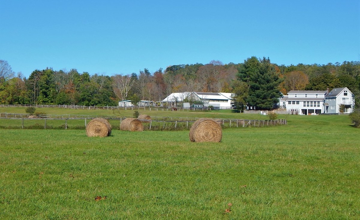 Exterior, barns