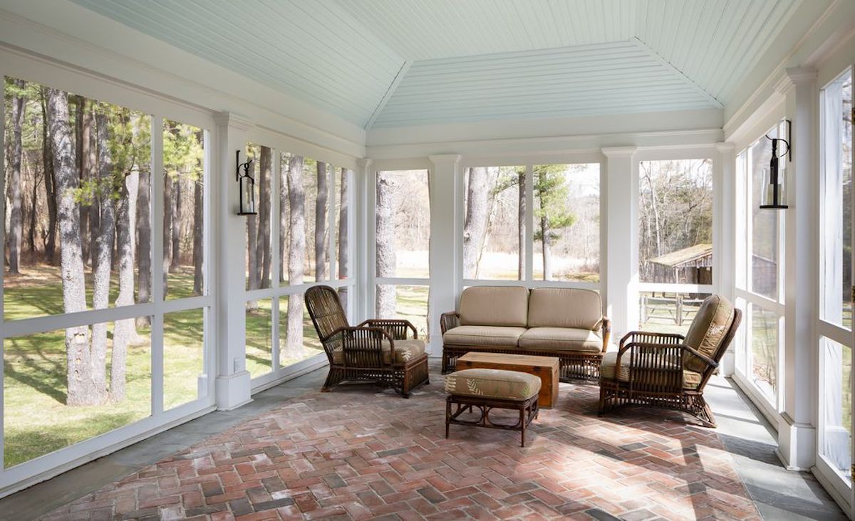 Screened porch