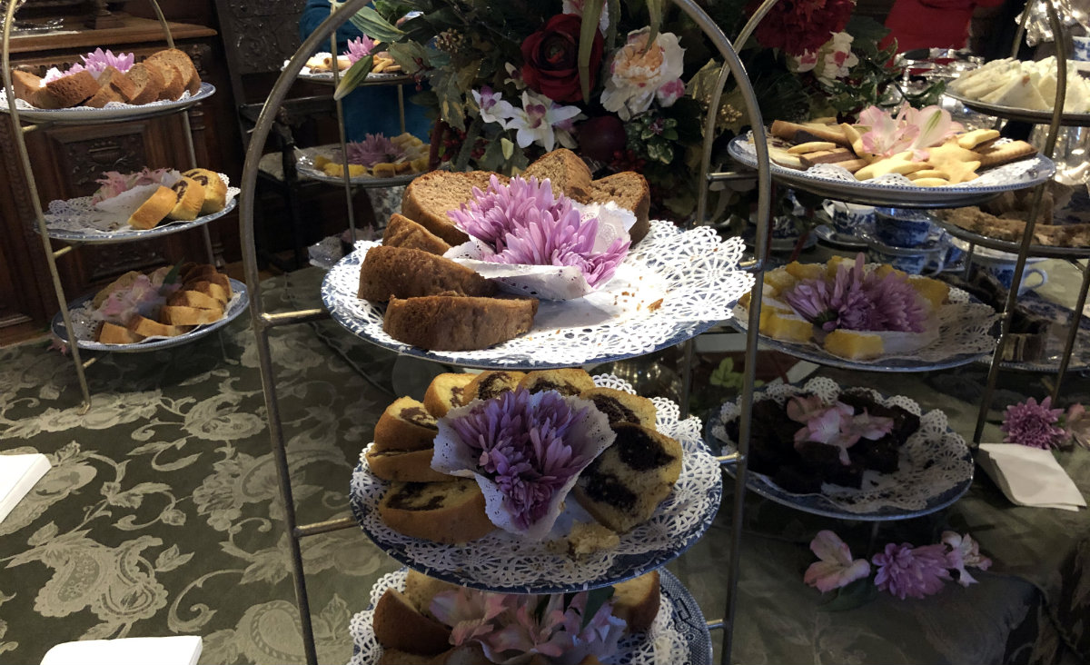 High tea at Ventfort Hall