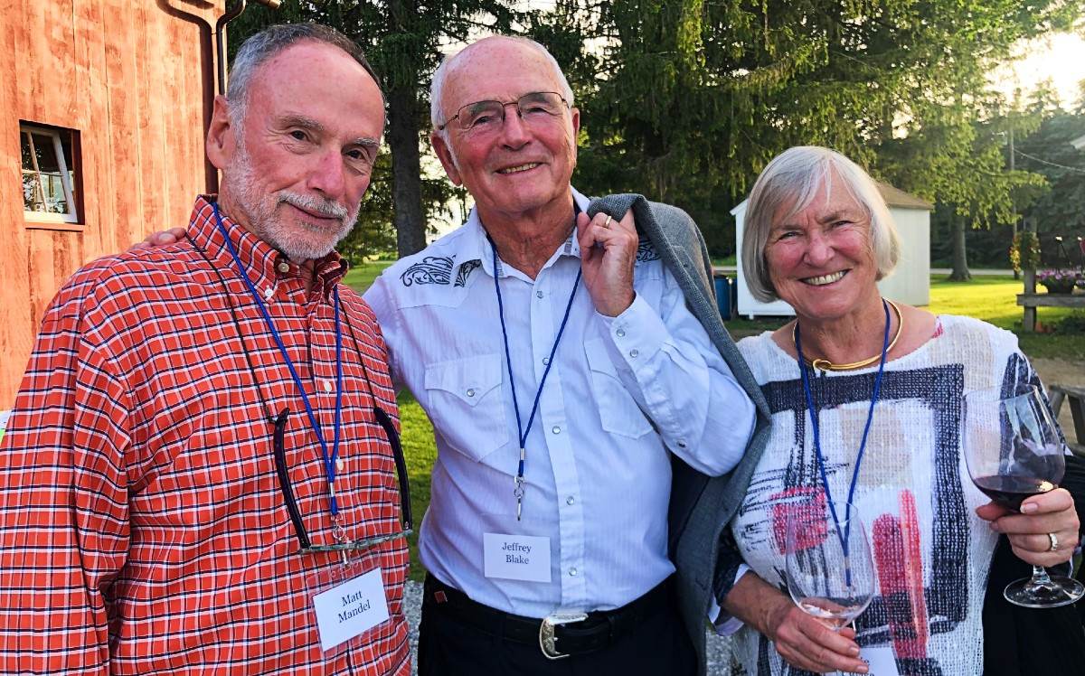Founding board members Matt Mandel, M.D. and Jeffrey Blake, and Julie Blake Founding board members Matt Mandel, M.D. and Jeffrey Blake, and Julie Blake